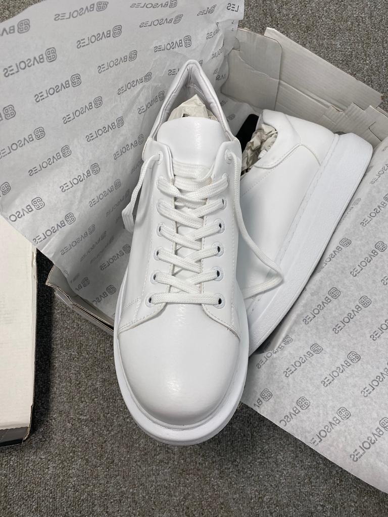 Mens White Alexander McQueen style 